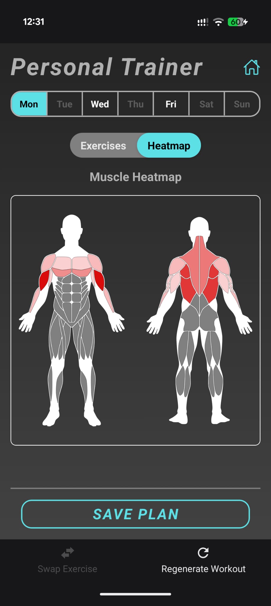 Muscle Heatmap
